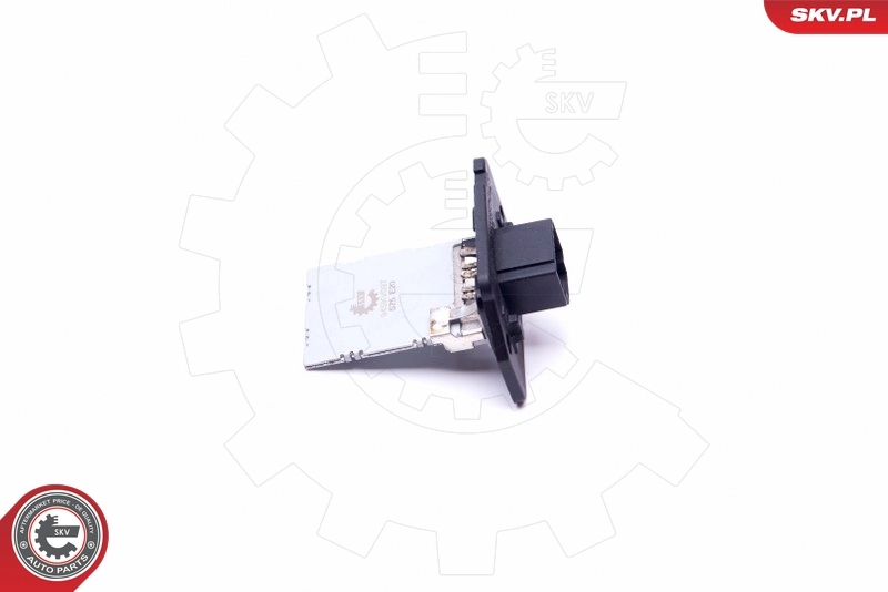 Resistor, interior blower